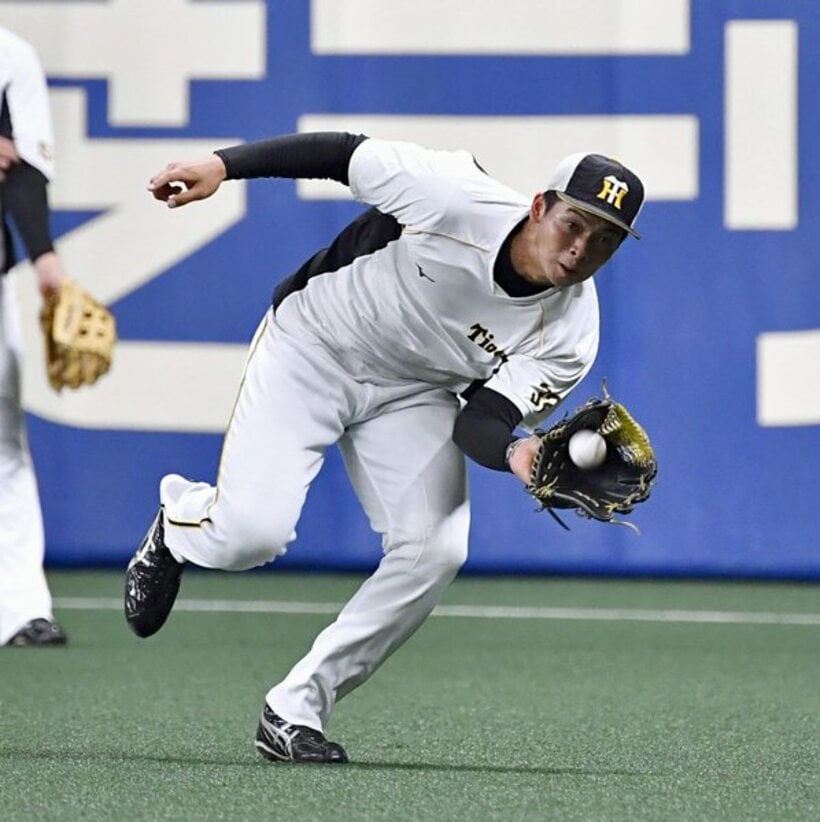  一軍に初合流した井上広大