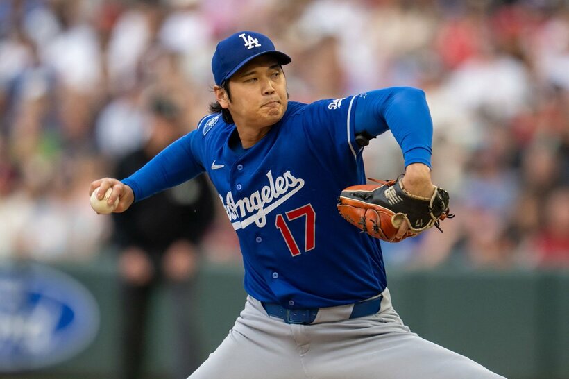 今季、二刀流を復活させた大谷翔平（ロイター）