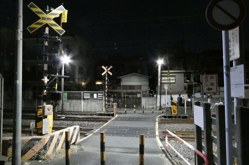 昨年１２月に死亡事件のあった板橋区の踏切.jpg