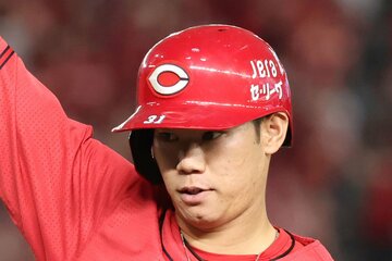 ４番の仕事を果たした広島・坂倉将吾