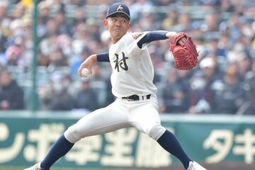 横浜に完封勝利を収めた神村学園の龍頭汰樹