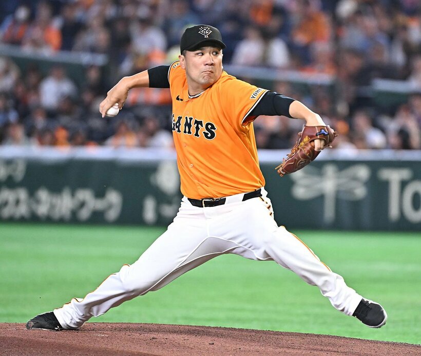 ソフトバンク戦に先発した田中将大