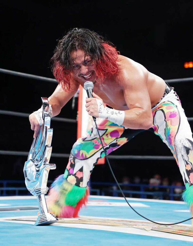  ジュニア勢唯一のＮＪＣ３回戦進出を決めた高橋ヒロム