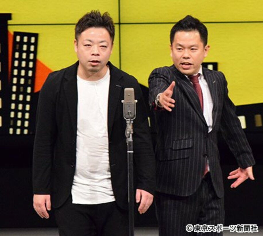 単独ライブを開催した「ダイアン」の西澤裕介（左）と津田篤宏