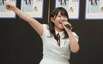 ゆめタウン福山でスペシャルライブを開催したＳＴＵ４８の池田裕楽
