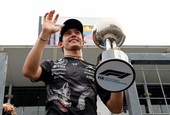 日本GPで優勝したキミ・アントネッリ(ロイター)