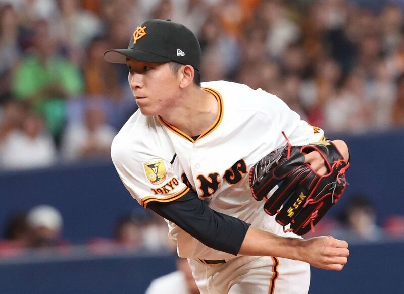 ６回１失点の粘投で５勝目を挙げた巨人・戸郷