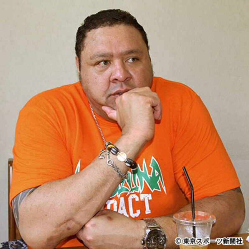 プロレス１０周年を迎えた元横綱・曙の今後の目標とは