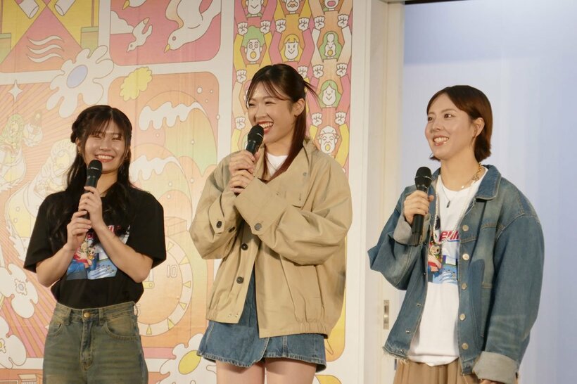 竹井奈美らが抱負を語った