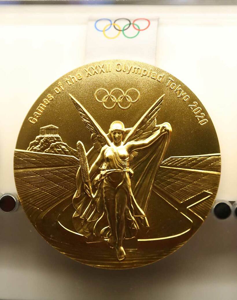  東京五輪の金メダル