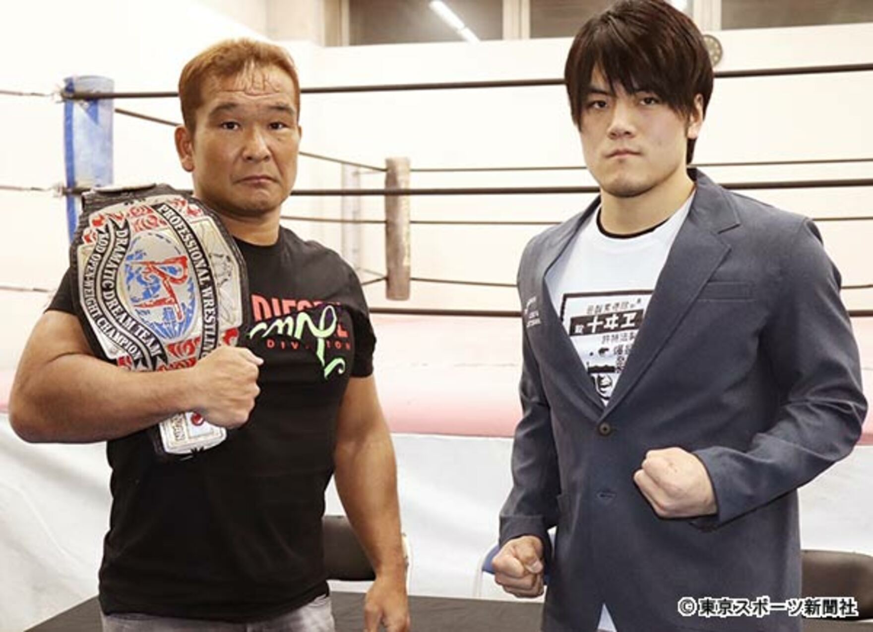 【DDT】若き挑戦者MAO 田中将斗を挑発「母親より年上の方と最高峰ベルトを争えるのは光栄」 | 東スポWEB
