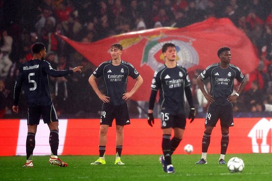 格下のベンフィカに敗れた（ロイター）