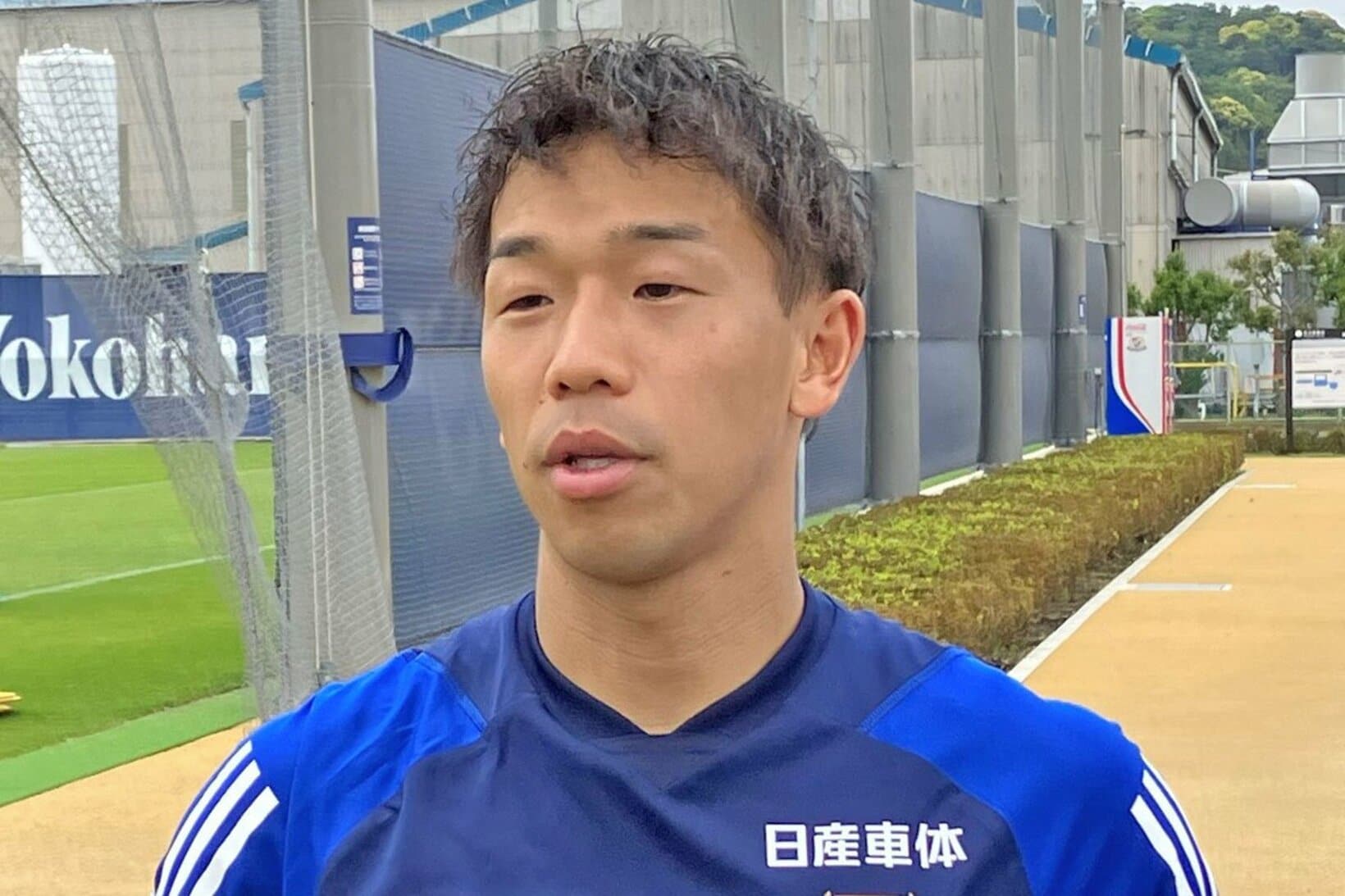 横浜Ｍで所掌を務めるMF喜田拓也