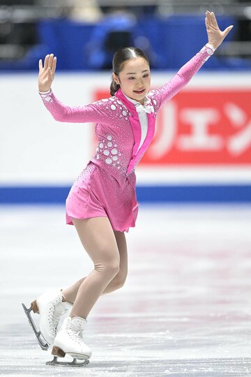 華やかなステップも見せた島田麻央