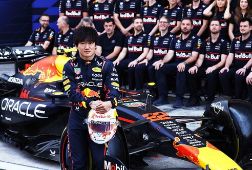 F1】角田裕毅〝感動名場面〟に選出 セレブや盟友と激レアシーン