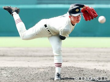  ８回二死まで無安打投球を続けた林