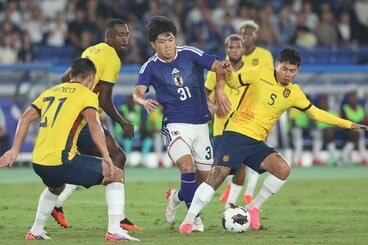 エクアドル戦で初先発を果たした谷村海那