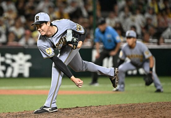 11日のソフトバンク戦に登板した湯浅京己