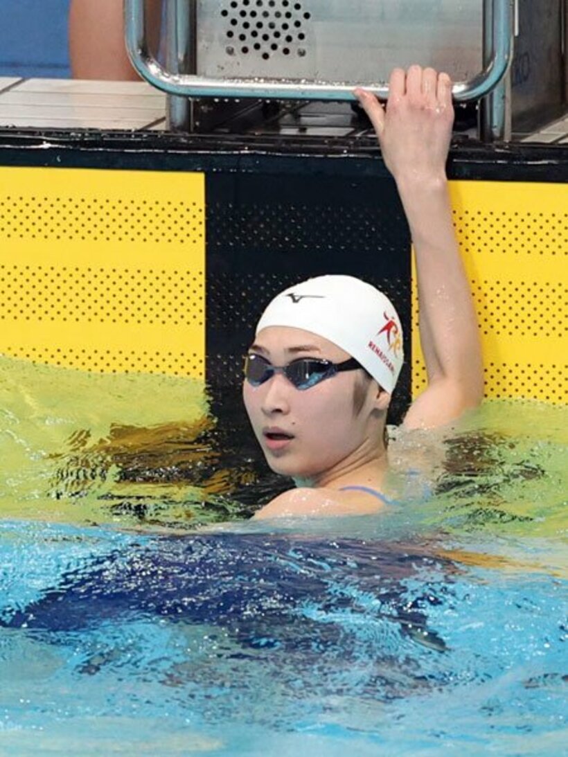  池江璃花子（代表撮影）