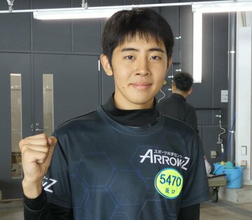 地元で初勝利を目指す坂口諒宗