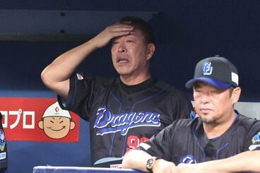 阪神に苦戦が続く中日・井上監督