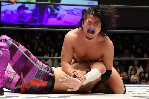 DDT】高鹿佑也が正田壮史下しDジェネ制覇「プロレスを好きで