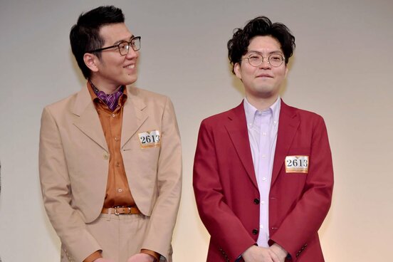 ヤーレンズの楢原真樹（左）と井出隼之介