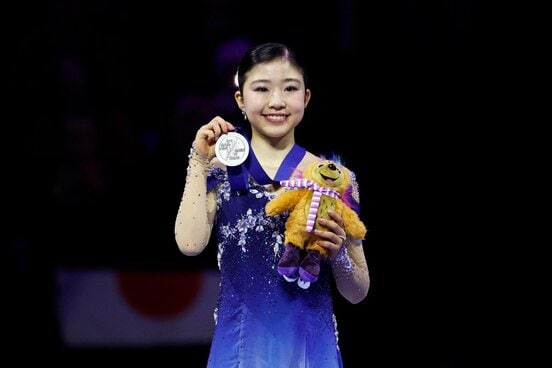 世界選手権銀メダルの千葉百音（ロイター）