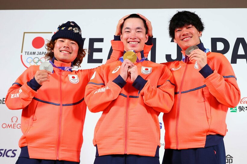 長谷川帝勝（左）、木村葵来（中）、木俣椋真