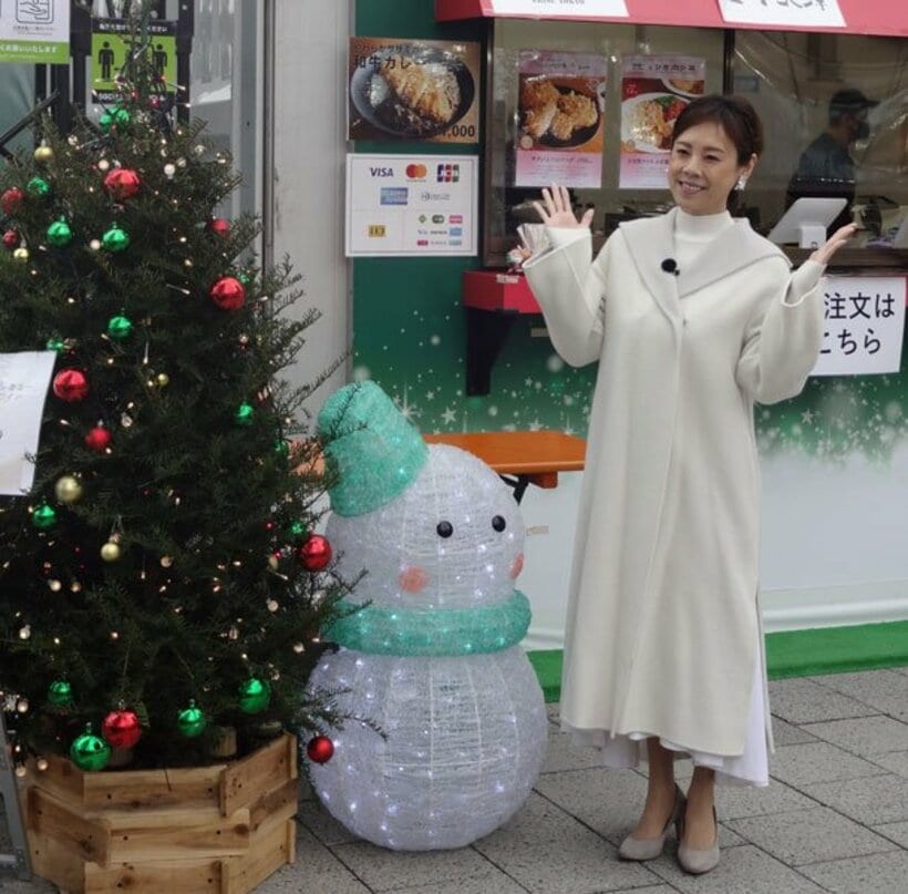  クリスマスは夫と長女と過ごすという高橋真麻