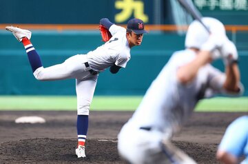 横浜のエース・織田はリリーフとして登板