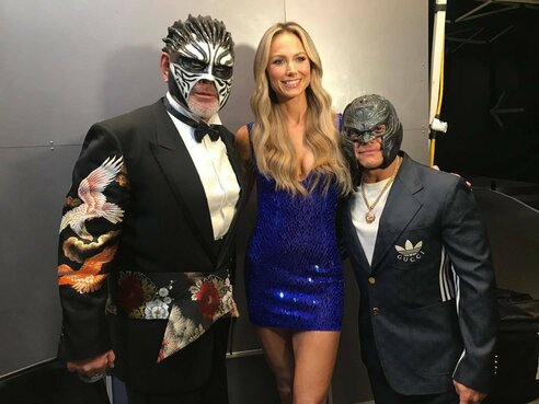 WWE】武藤敬司の化身グレート・ムタが祭典に登場 殿堂入りを紹介