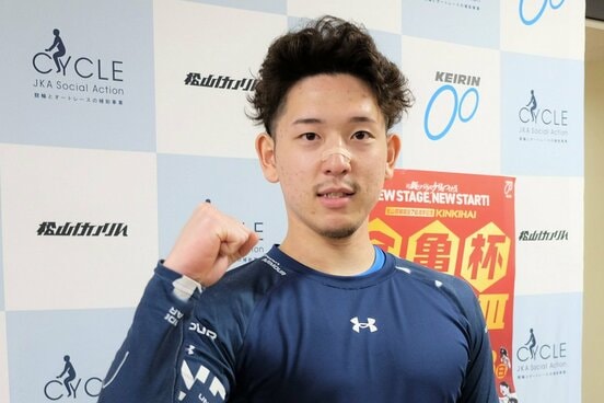 地元でルーキーチャンピオンに輝いた長野魅切