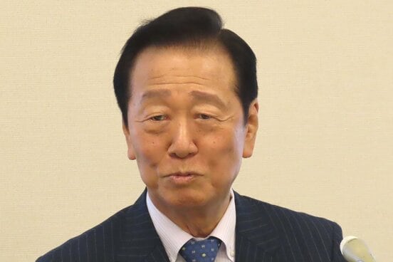 中道から出馬する小沢一郎氏