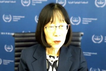 国際刑事裁判所（ＩＣＣ）の赤根智子所長