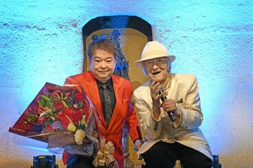 （左から）滝あつし、浜村淳