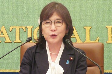 日本記者クラブで胸中を語った自民党の稲田朋美元防衛相
