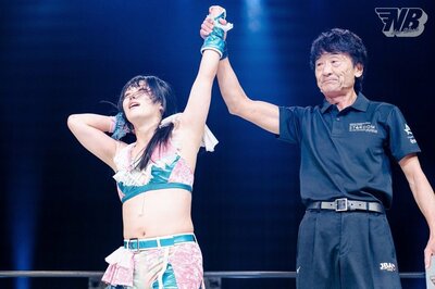 写真：【スターダム】〝上谷沙弥を破った女〟玖麗さやか シングル初
