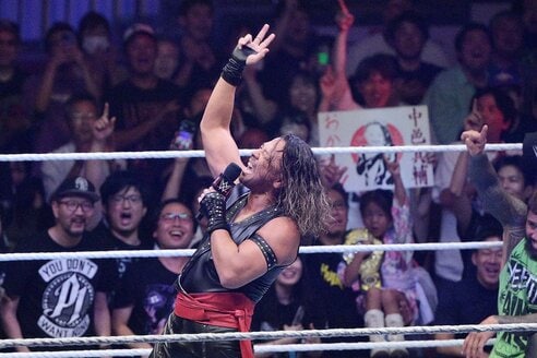 WWE】中邑真輔が棚橋弘至の決めゼリフ「愛してま～す！」引用の真意