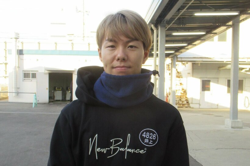 今年は記念定着を目指す井上一輝