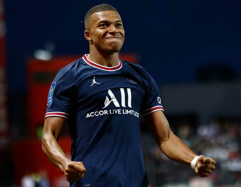  エムバペ（ロイター）