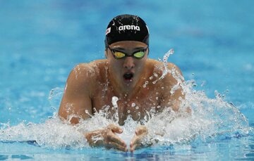  男子４００メートル個人メドレーに出場した瀬戸大也（ロイター）