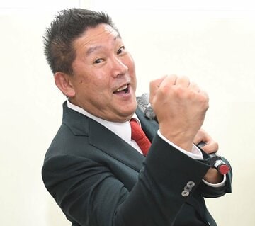  ＮＨＫ党・立花党首（東スポWeb）