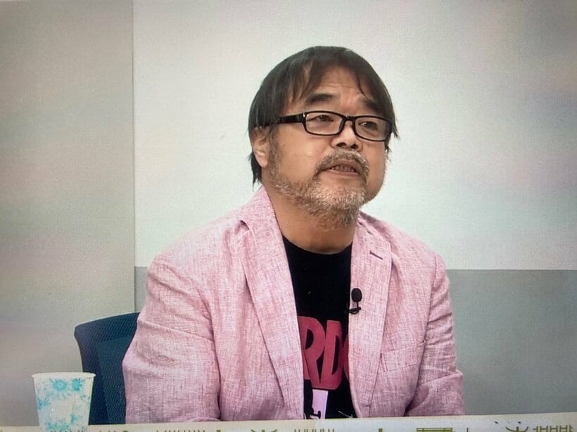  トークショーに出席したグレート義太夫