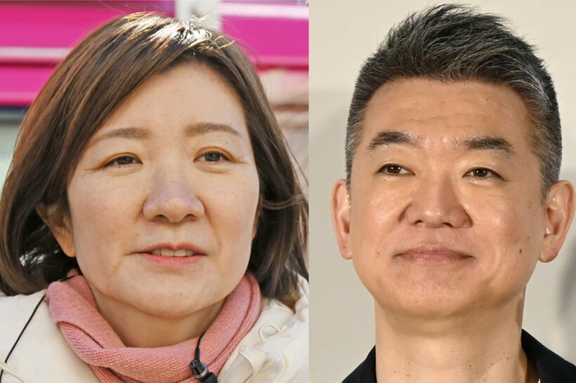 大石共同代表と橋下徹氏