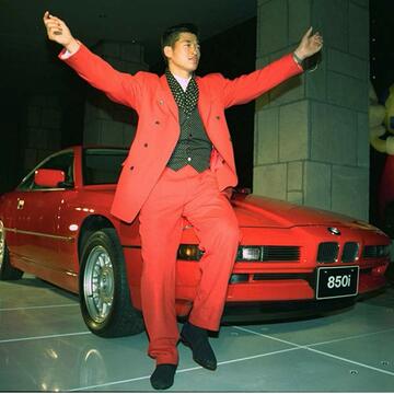  Ｖ川崎時代のカズ。Ｊリーグバブルの象徴だった
