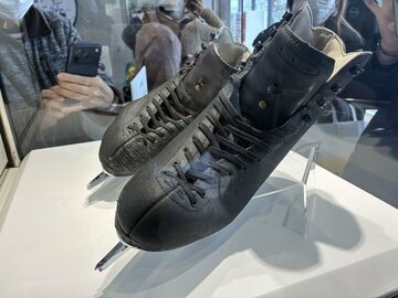 羽生結弦が被災時に履いていたスケート靴