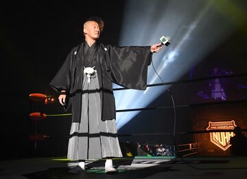  ２０２２年元日の日本武道館大会決定を発表した丸藤
