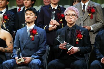 中谷（左）と井上