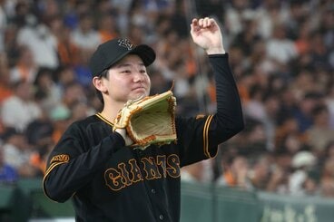 リーグトップの５勝目を挙げた巨人・竹丸
